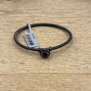 David Yurman Purple Cable Bracelet